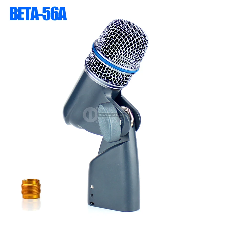 

Professional BETA56A Kick Drum Microphone For BETA 56A Saxphone Tom Percussion Instruments Guitar Bass Amplifier Brass Woodwinds