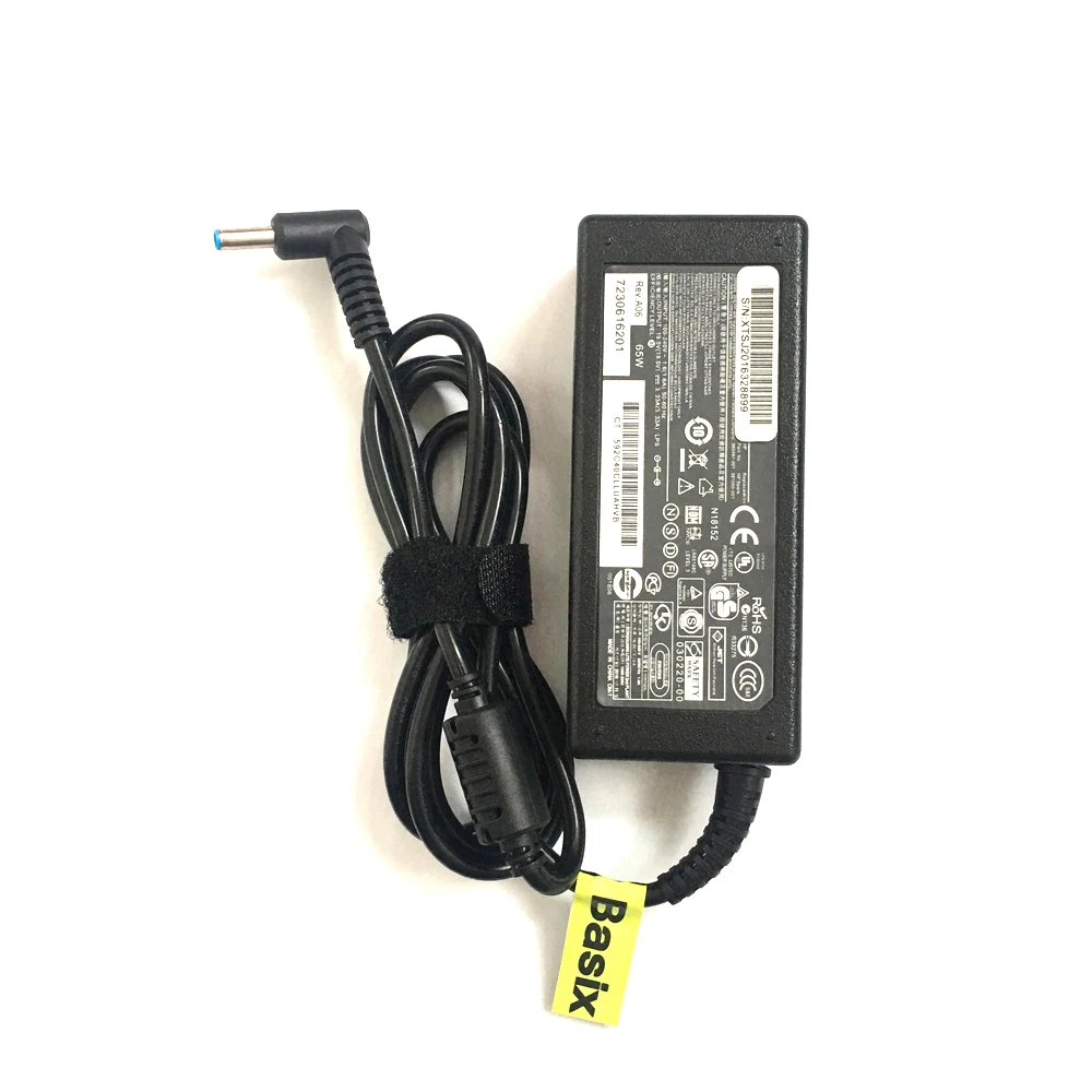 Оригинальное зарядное устройство 65 Вт переменного тока для HP Pavilion 15 ac143wm ac161nr ac163nr