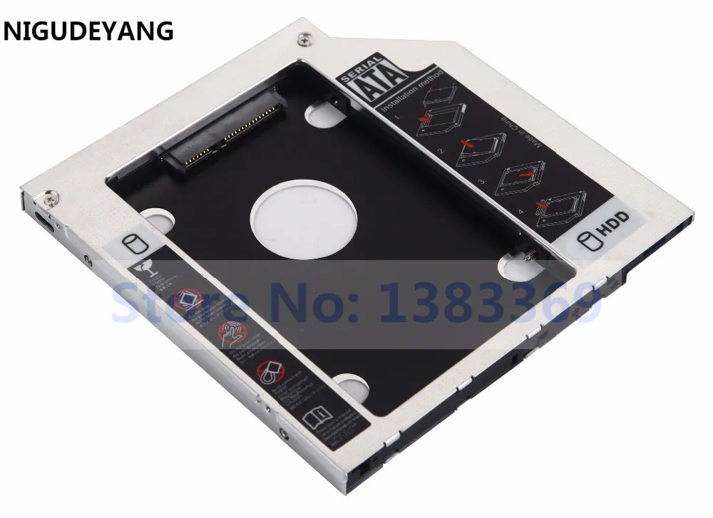 

NIGUDEYANG 2-й жесткий диск HD HDD SSD корпус адаптер Caddy для Asus K56CM K56CB K56CA UL50A UJ8C2