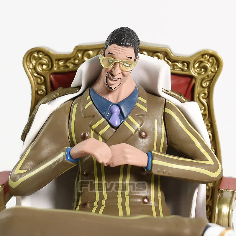 Аниме one piece Borsalino kizzaru Sitting Ver. ПВХ фигурка игрушка Коллекционная модель Фигурка