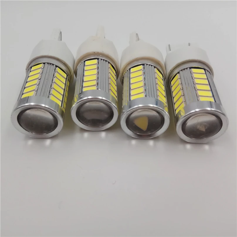 4 шт. Автомобильные светодиодные лампы T20 7440 7443 W21 WY21W 5630 5730 smd|car light|bulb ledbulb led t20 |