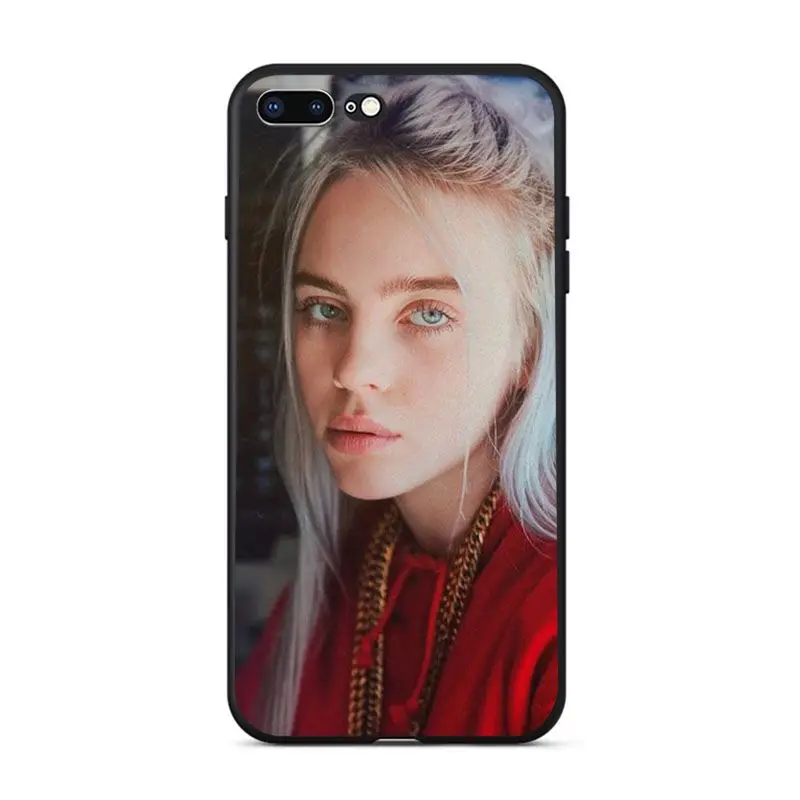 A7 Babaite Billie Eilish с рисунком Чехлы для мобильных телефонов Чехол для iPhone 11 pro max 8 7 6 6S Plus 5 5S SE XR X XS MAX чехол - Цвет: A7