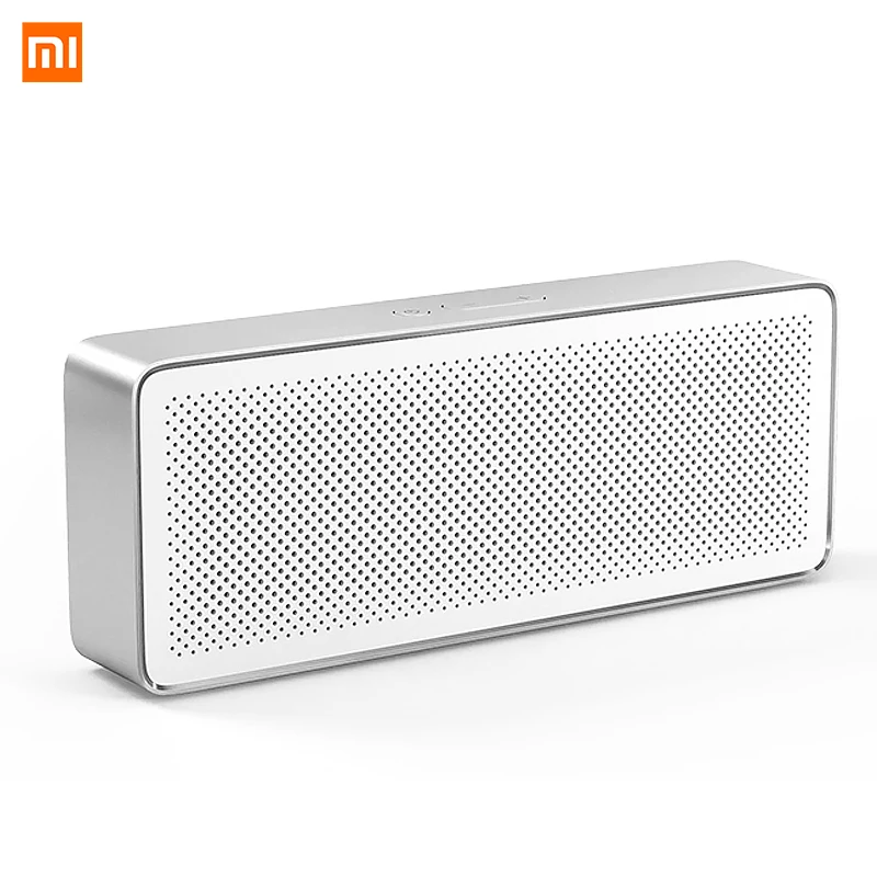 Оригинальный Xiaomi HD стерео динамик квадратная коробка 2 Bluetooth V4.2 1200mAh Aux Line in Hands free