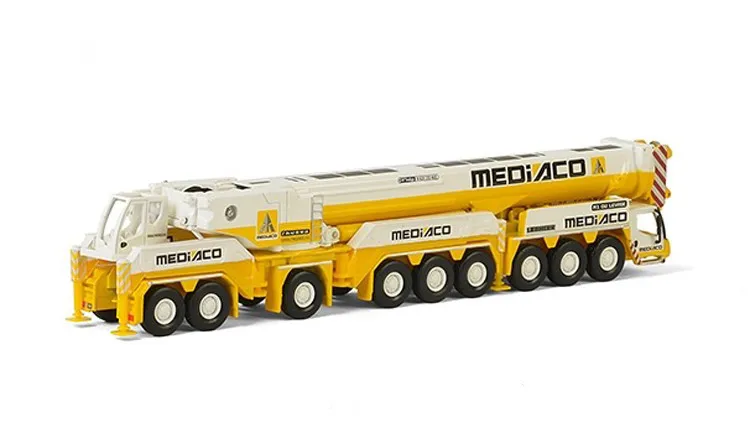 WSI 1: 87 либхер 71-2007 LTM1750-9.1 внедорожный кран Mediaco Инженерная техника литая игрушка модель для сбора, украшения