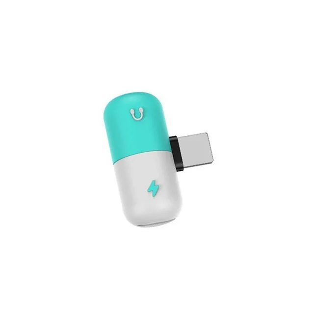 Синий 2 в 1 аудио зарядное устройство чехол для телефона для IPhone X XR XS Max 7 8 плюс 7 плюс 8 плюс Чехол аксессуары - Цвет: Синий