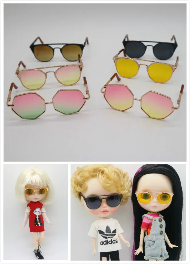 Только для blyth очки для кукол glasses32' Длина: 8 см Ширина: 3 см