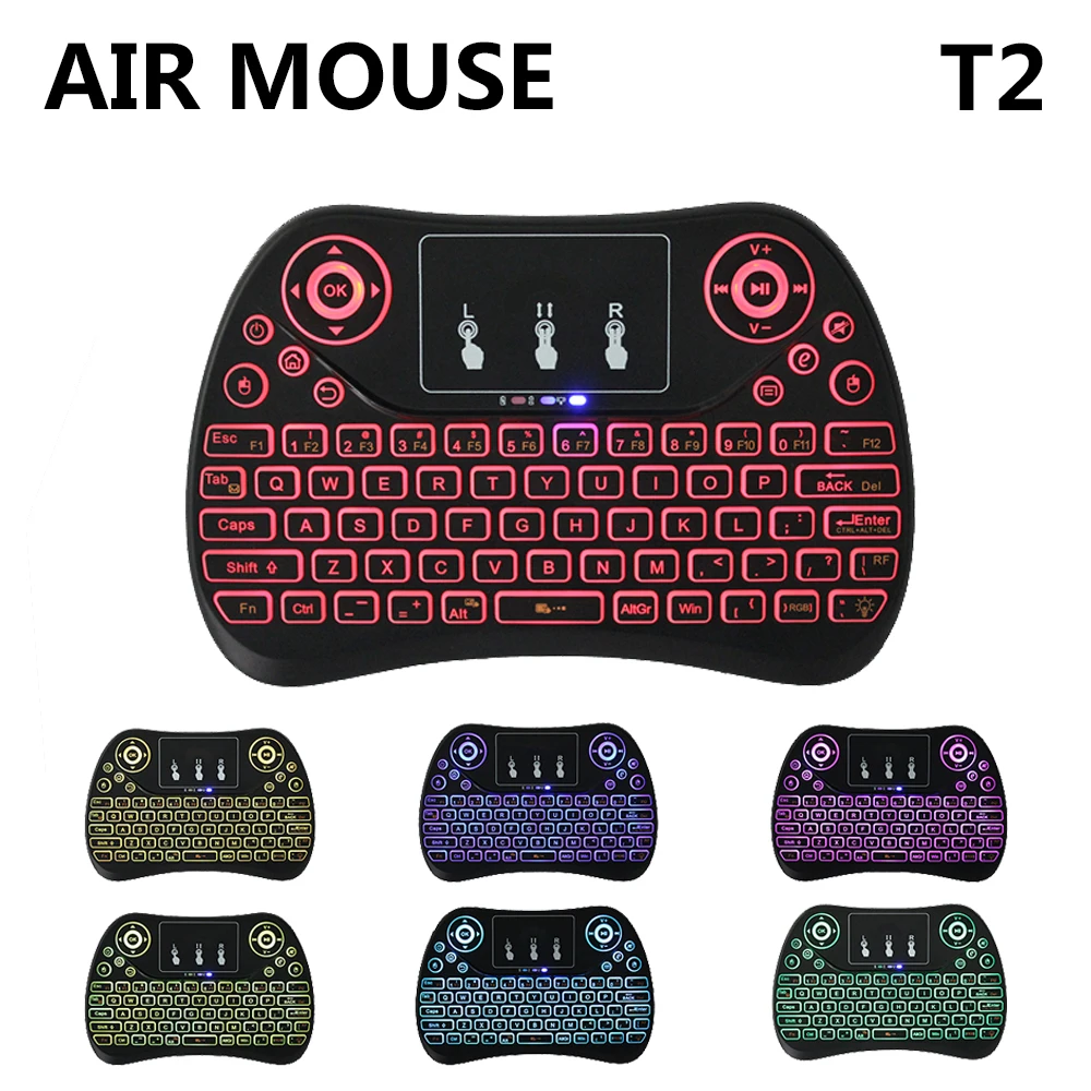 Универсальный Смарт пульт дистанционного управления T2 2 4 ГГц беспроводная