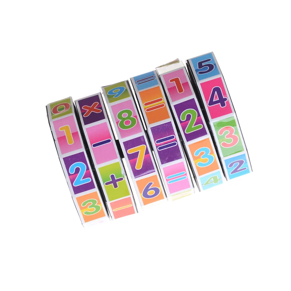 

Brain Training Toys Magic Cubes Educational Toys For Children Kids Mathematics Digital Numbers Magic Cube Toy Puzzle Game Gift