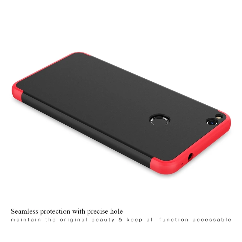 Yokata 360 ALL Body Hard PC Case For Huawei P8 Lite2017 Fitted Ultra Thin 3in1 Design Coque Cases |