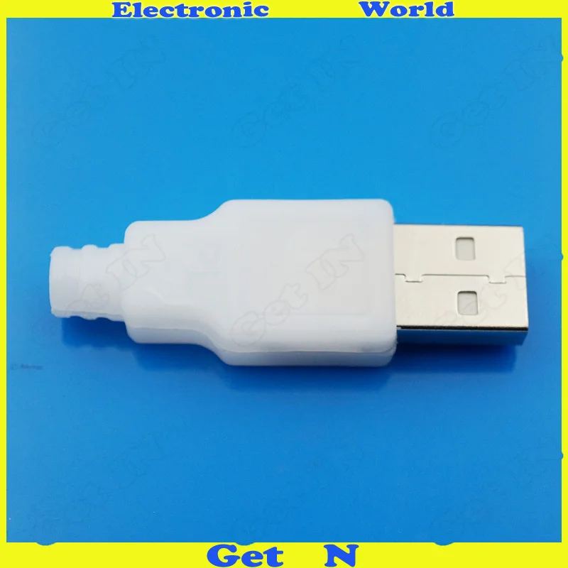 3 5 мм контактов штекер USB Jack белый сделай сам розетка отверстие сварочный