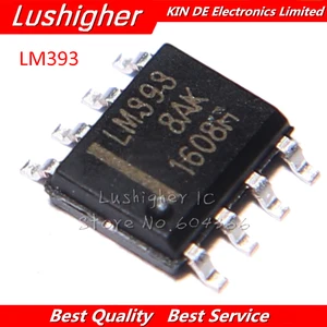 20PCS LM393D LM393 SOP8 LM393DR SOP SMD Amplifier New Original IC