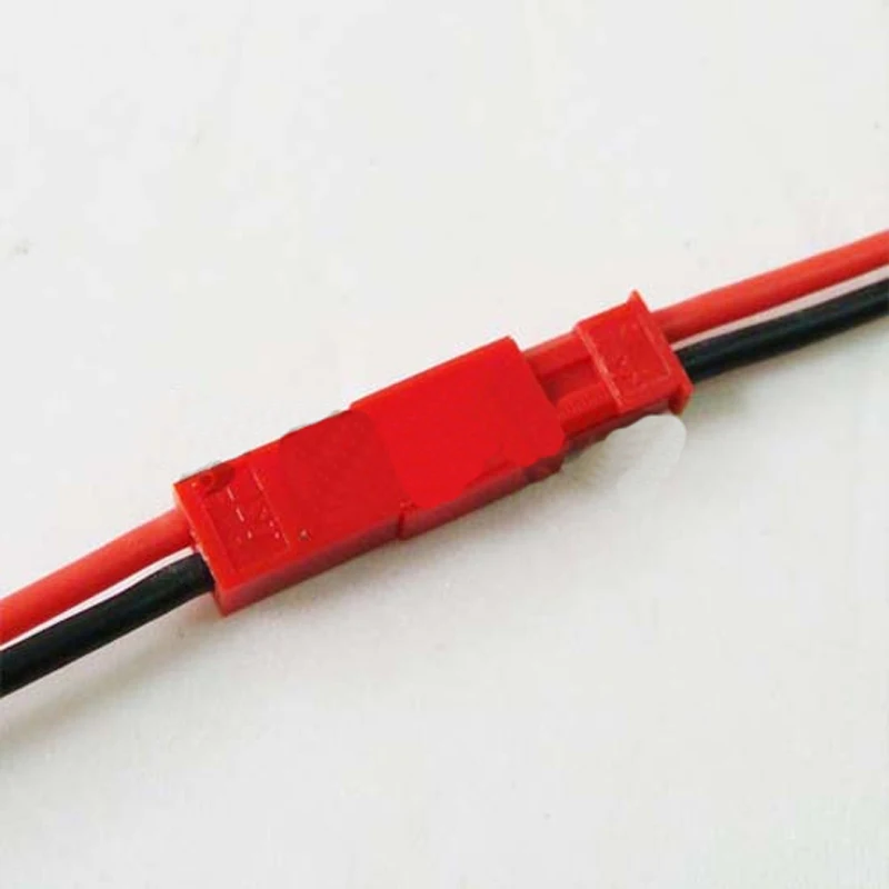 20PCS 20AWG Silicone Line JST Plug Cable Connector Wire 10cm Male Female Cord for Battery ESC RC Drone Aircraft Spare Parts | Игрушки и