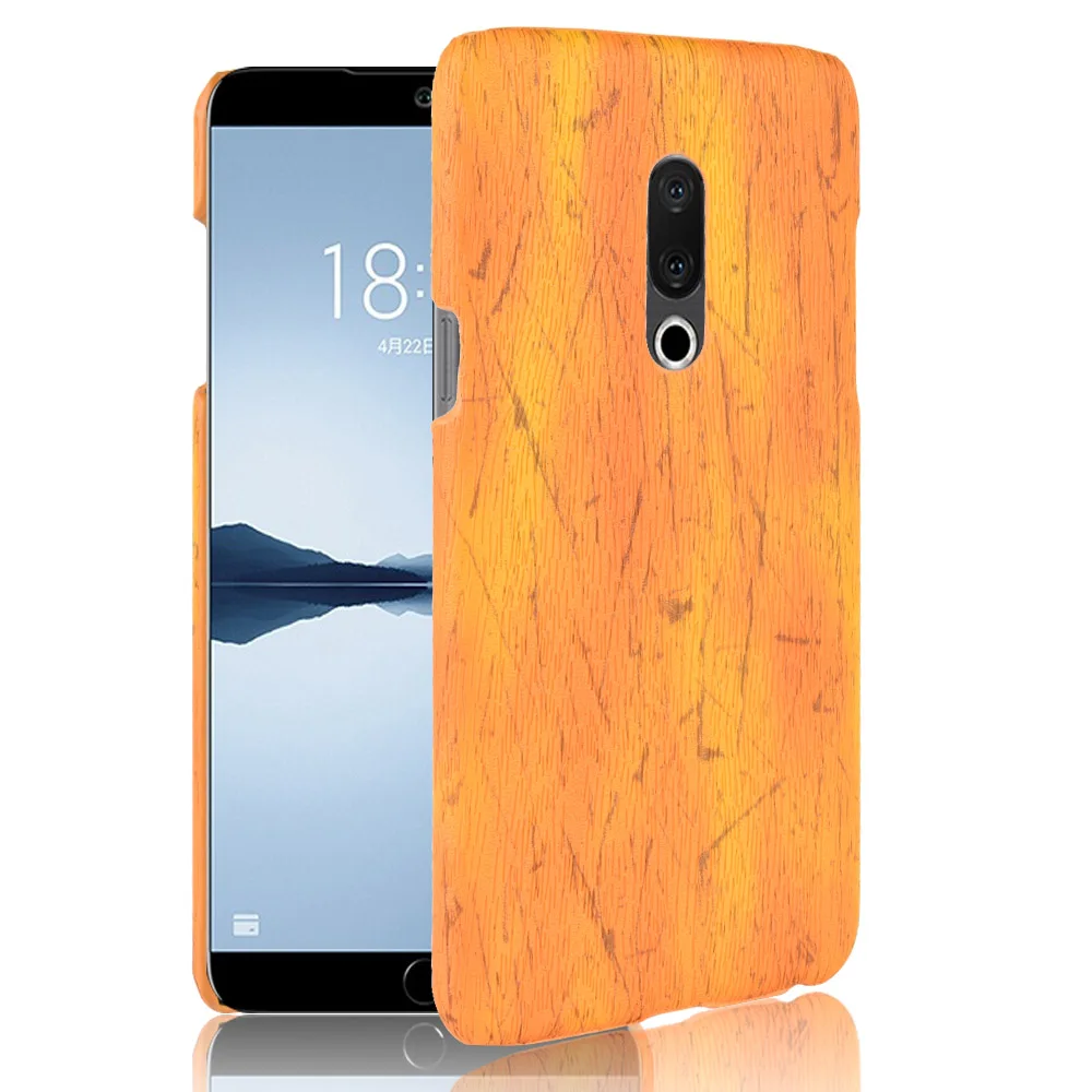 Роскошный кожаный чехол с изображением вудерна для Meizu M15 M6S M6 M5 Note твердый