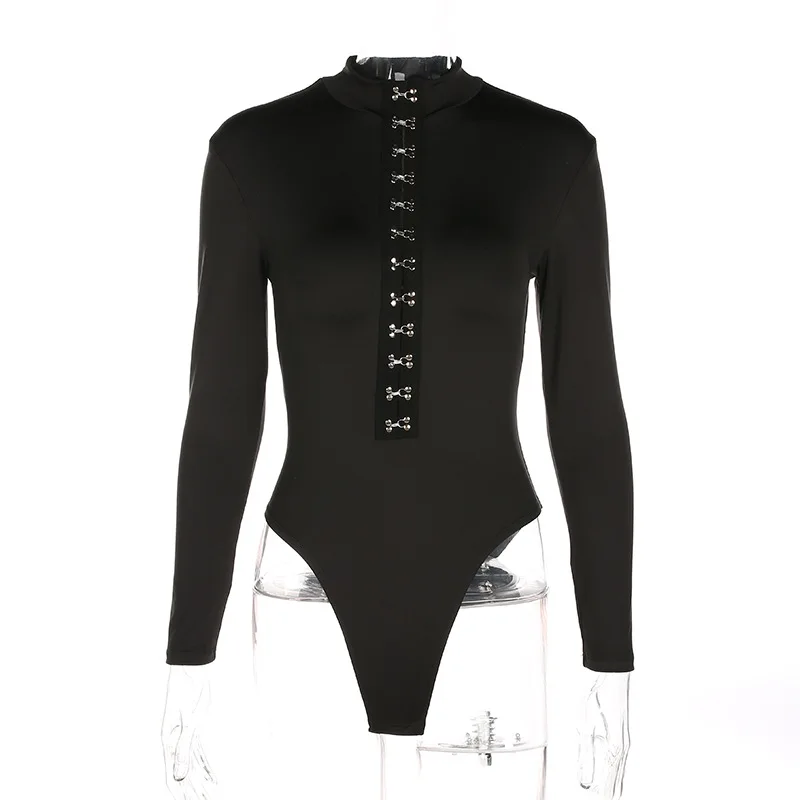 Женский Облегающий комбинезон с круглым вырезом осенний 2018 | Женская одежда