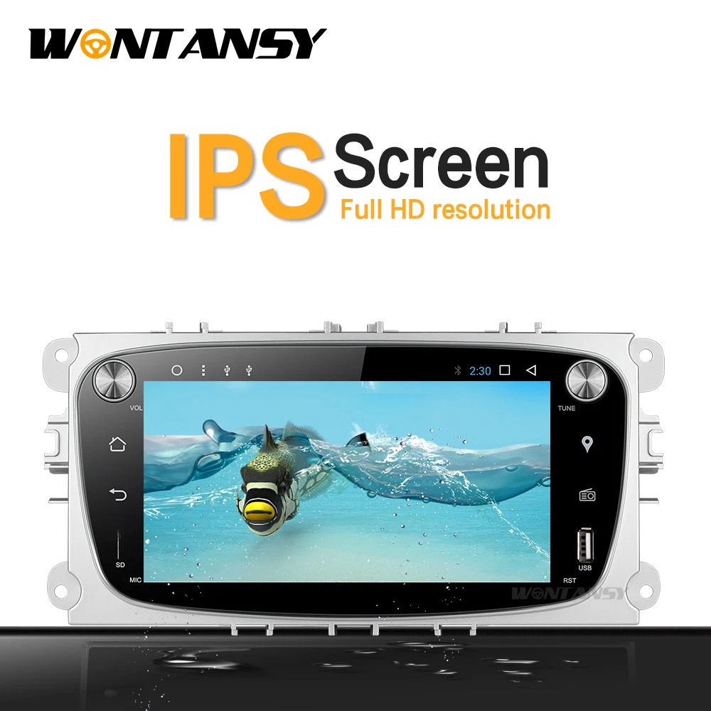 Android 9 0 автомобильный dvd для Ford focus Mondeo S max smax Kuga c 2009 2010 2011 с радио GPS медиаплеер 1024*600