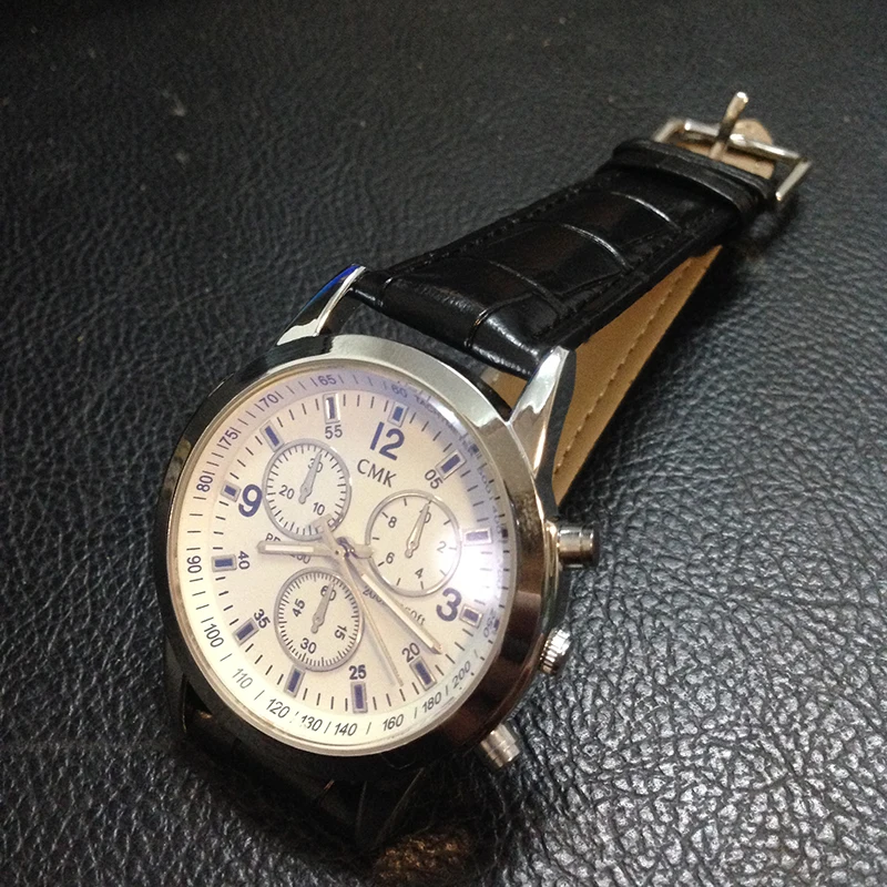 Высокое качество Для мужчин S Бизнес кварцевые часы Спорт Военная Униформа