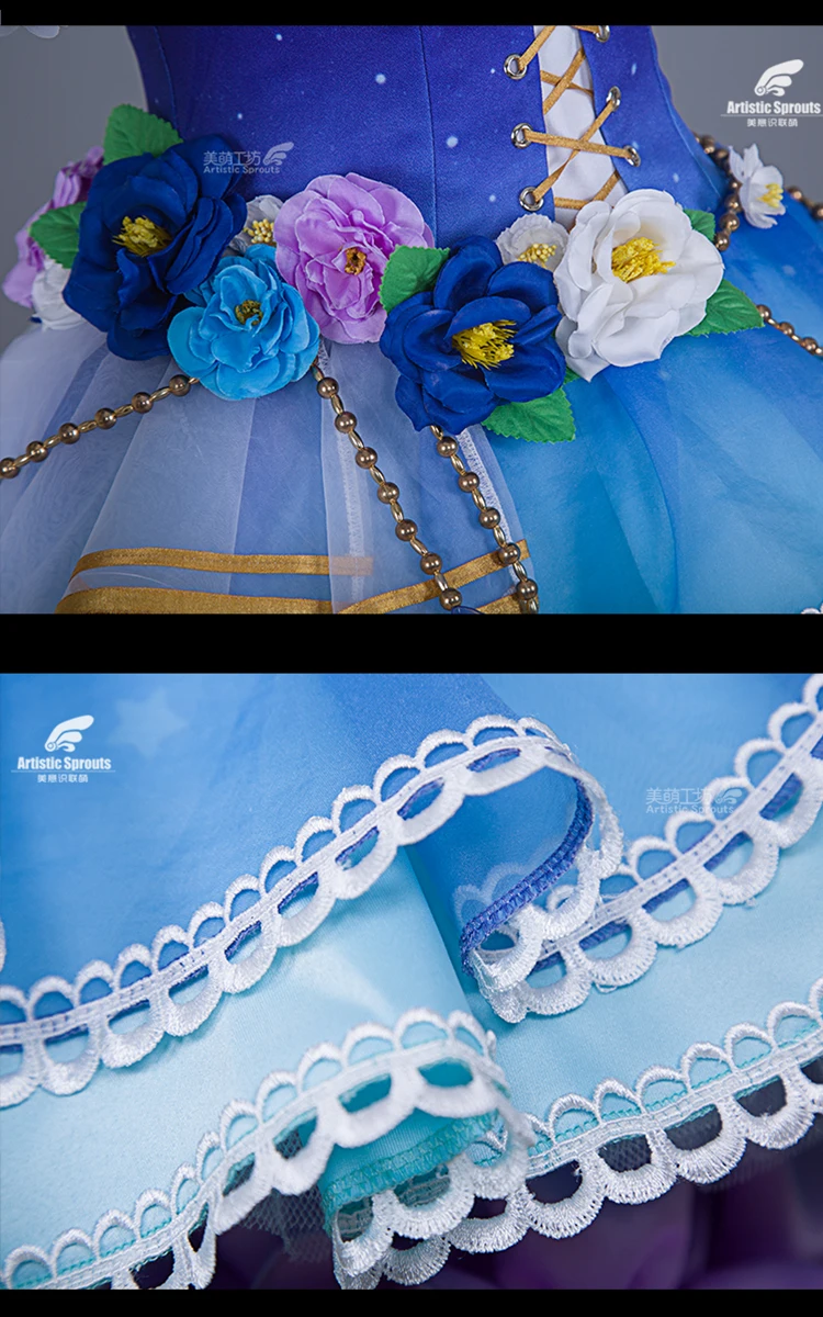 LoveLive! Sunshine Watanabe You Kurosawa Ruby Angel Awaken маскарадный костюм на Хэллоуин Униформа Платье s m l