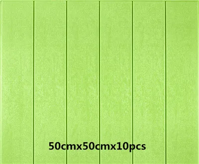 50cmx50cmx10pcs Ретро дерево зерна доска шаблон 3d настенные наклейки водонепроницаемый пена гостиная спальня детская комната украшения самоклеящиеся обои - Цвет: 50cmx50cmx10pcs