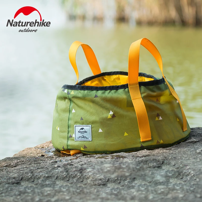 Сумка для воды Naturehike объем 10 л 16 раковина легкая емкость хранения ведро душа