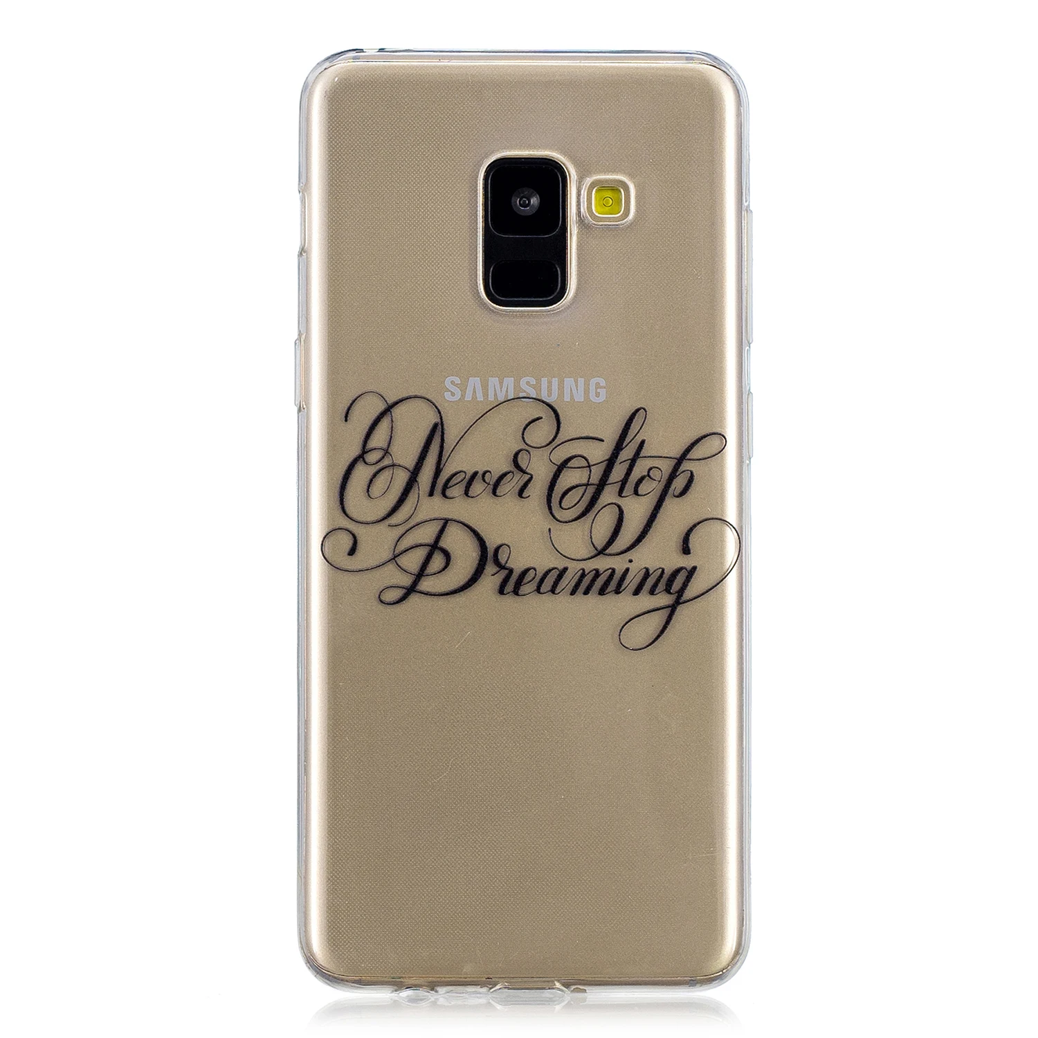 Новейший роскошный чехол из ТПУ для Samsung Galaxy A8 2018/A530/A530F мягкие силиконовые чехлы