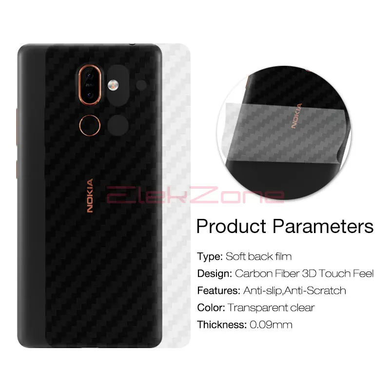 5 шт. защитное 3d стекло для Nokia 6 3 1 7 8 дюйма не Plus Sirocco|Защитные стёкла и плёнки