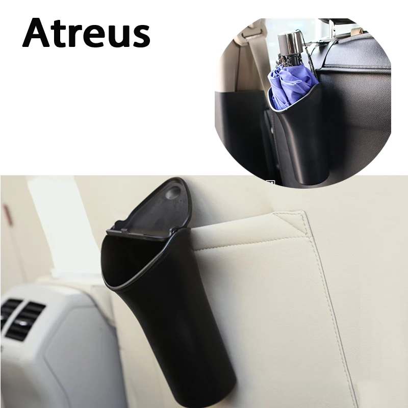 Автомобильная корзина для мусора Atreus 1 шт. контейнер хранения на заднем сиденье