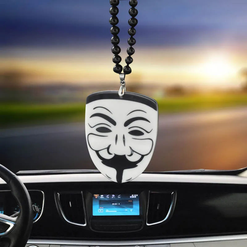Автомобильные украшения подвесные акриловые индивидуальные модные Вендетта