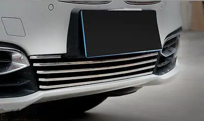 

Metal Front Bottom Grill Grid Grille Trim 1pcs For BMW 5 Series F10 2014-2015