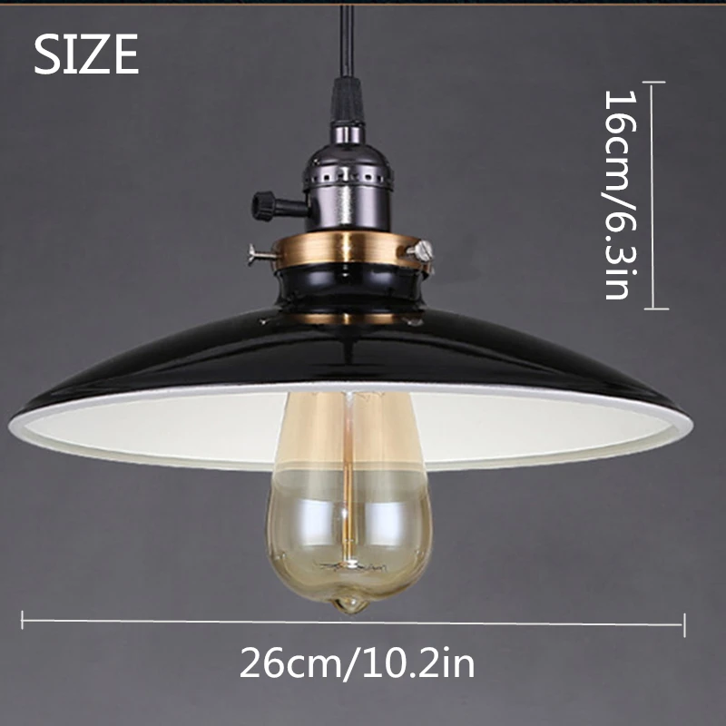 

Vintage Pendant Lights Retro Pendant Lamp Edison Light E27 Holder Iron Restaurant Bar Hanging kitchen Light Fixtures Lustres LED