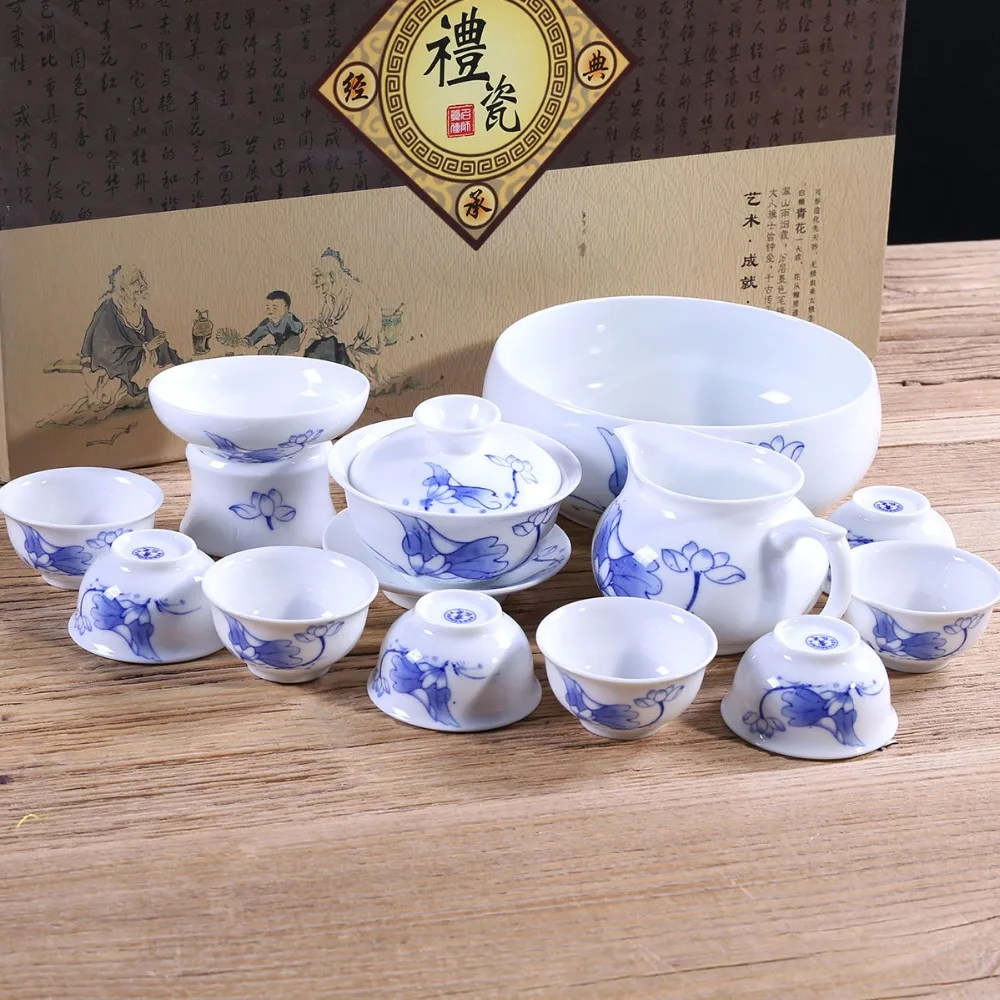 2018 New Arrival Tcup Porcelain 6 Teaware Sets Creative Automatic Kung Fu Tea Set Purple Caly Gift Factory Direct Sale | Дом и сад