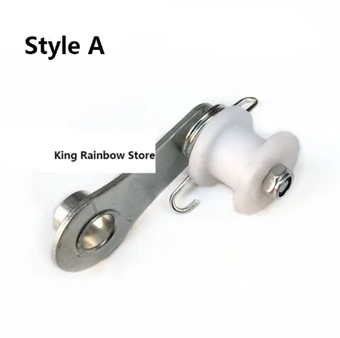 Style A White Новинка, пружинный ролик, натяжитель цепи, регулятор ямы, Байк ATV 110cc 125cc 140cc приводные шестерни - Цвет: Style A White
