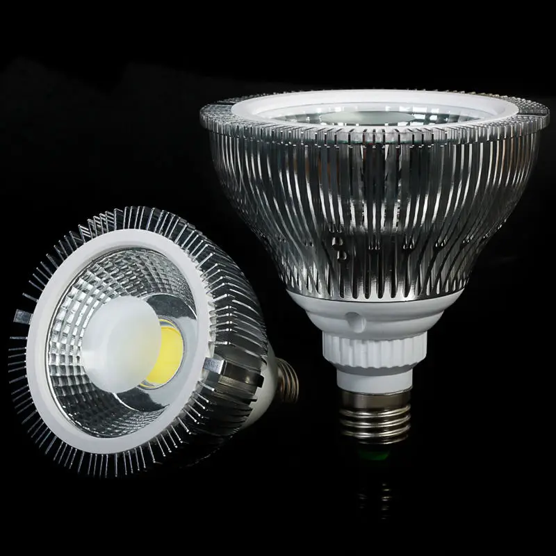 6 ярких светодиодных ламп COB15W 20W Par38 P38 E27/E26 точечные светильники с холодным