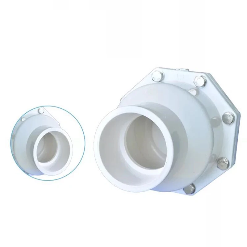 Обратный клапан кухонный унитаз канализационная труба из ПВХ обратный диаметр 75