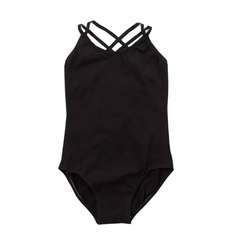 Хлопковая майка для мальчиков и девочек топ футболка на бретельках балетный