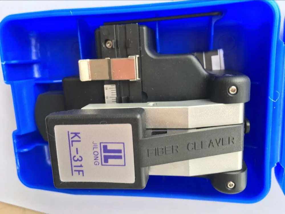 Fiber Cleaver KL-31F High Precision Jilong Original Optical fiber cutting knife ftth tool kits cutter factory ELINK | Мобильные