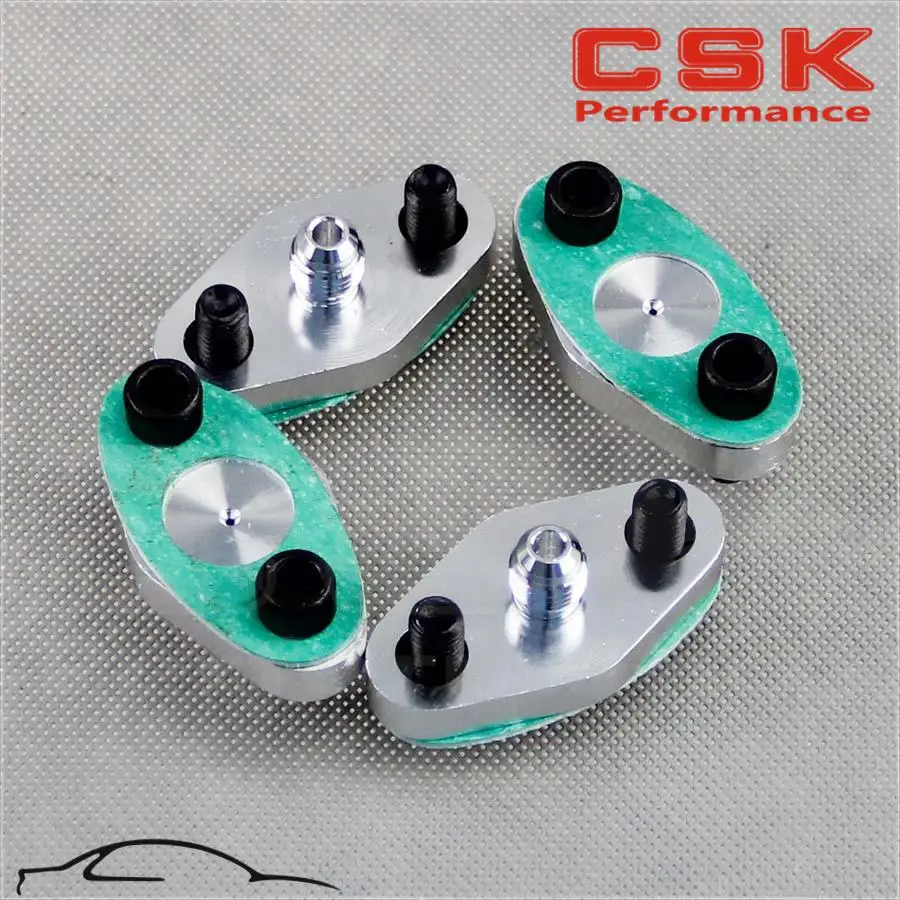 4 шт. адаптер прокладки для входа подачи масла | Автомобили и мотоциклы