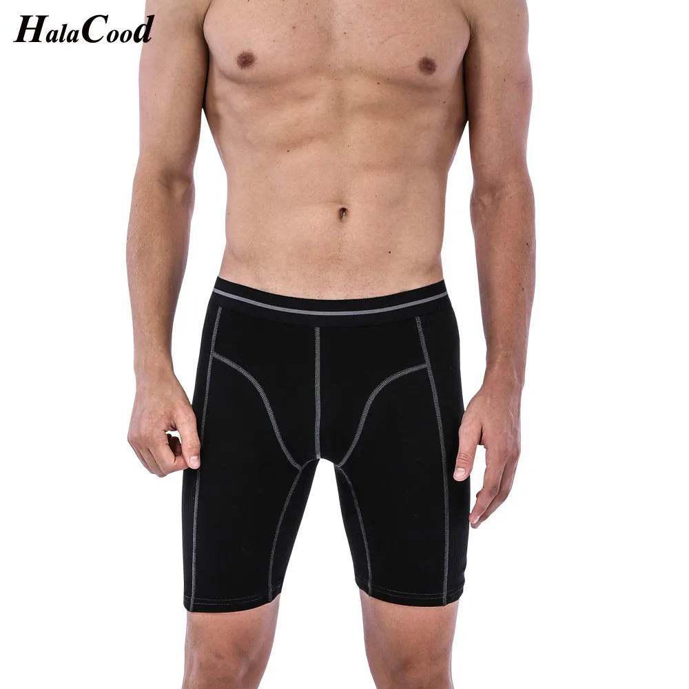 

Hot New Cotton High Quality Long Underwears Male Brand Comfortable Breathable Men's Boxer Shorts Panties Trunk Mans Sexy Boxers