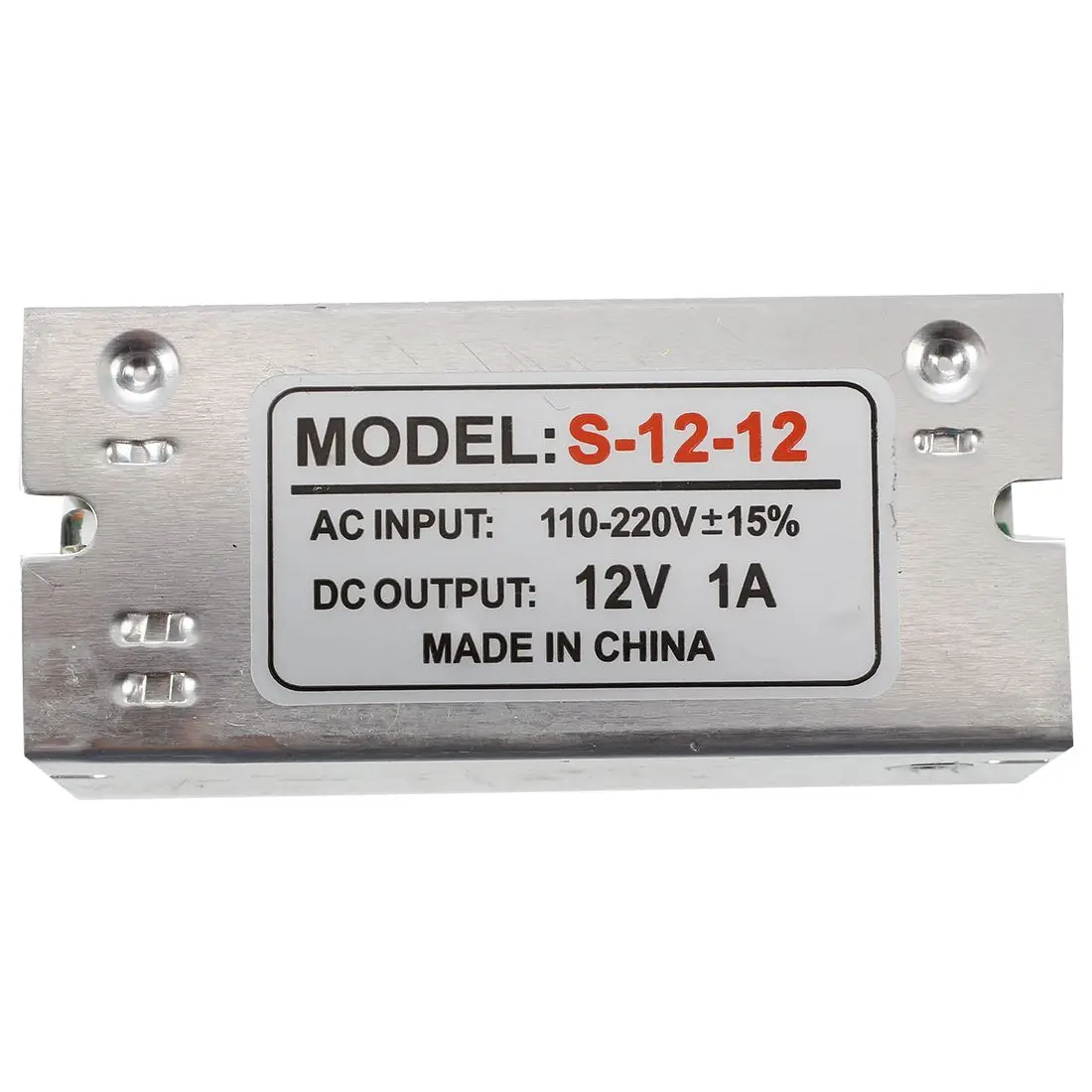 Совершенно новый трансформатор напряжения питания AC 110/220V к DC 12V 1A
