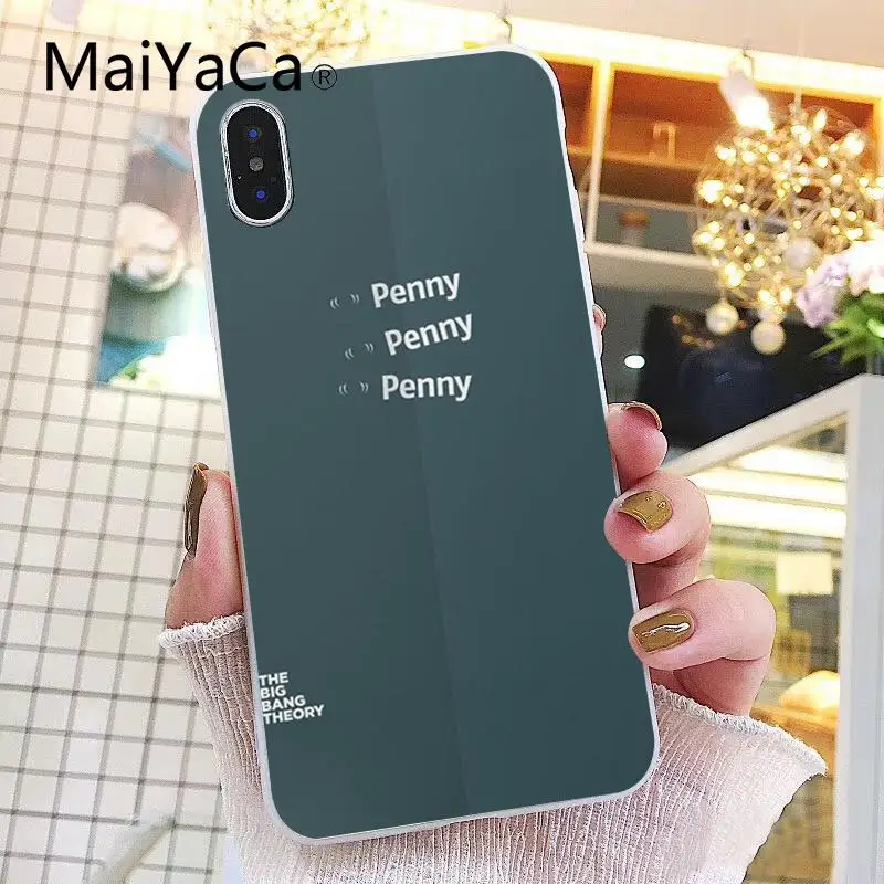 Maiyaca The Big Bang Theory Coque Shell чехол для телефона iPhone 8 7 6 6S Plus X XS MAX 5 5S SE XR 10 Fundas Capa