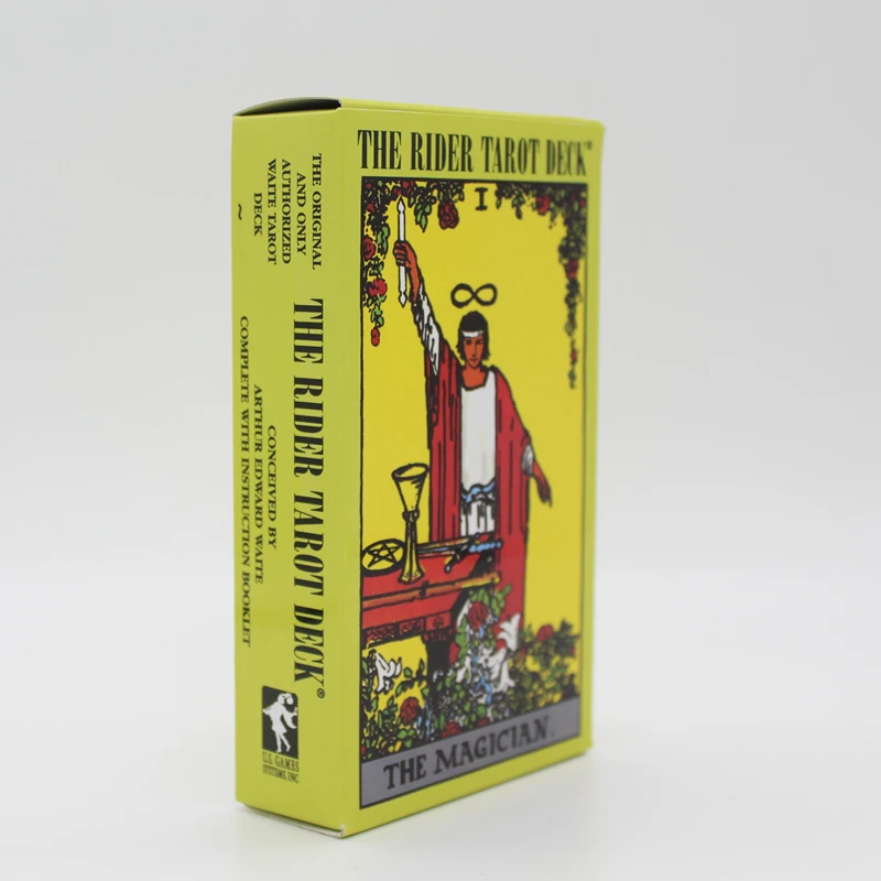 Полный английский The Rider Tarot Deck настольная игра 78 шт./компл. в коробке игральная карта Waite Tarot Rider-waite настольная игра, карты Таро