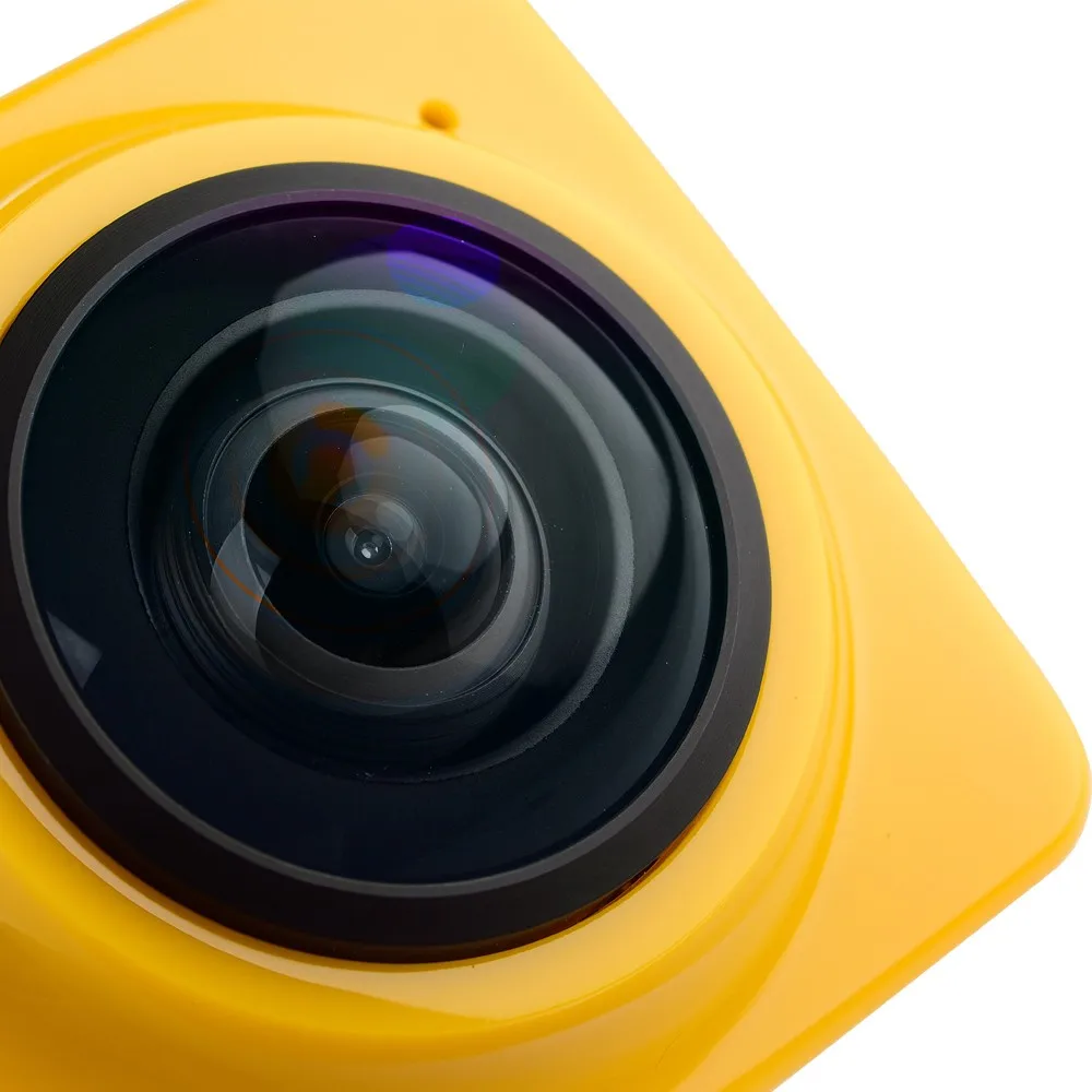 SOOCOO C-UBE360 Мини спортивная экшн-камера 360 панорамная VR камеры широкоугольная 720P 360x190 HD Встроенная WiFi видеокамера