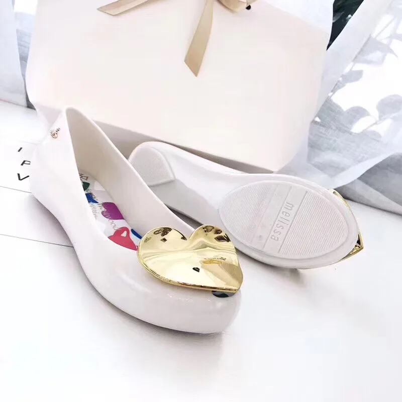 Сандалии melissa высокого качества Женская обувь удобные сандалии на плоской