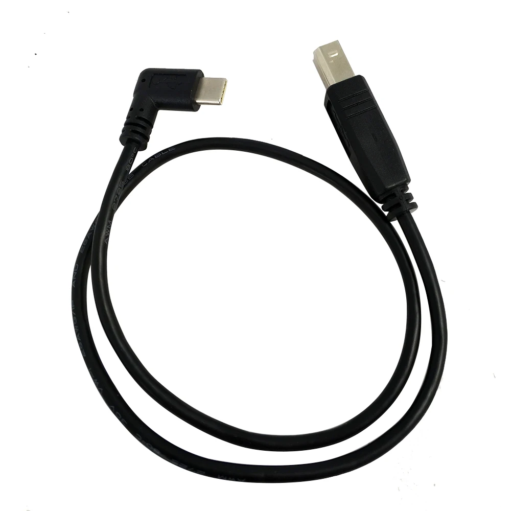 DANSPEED USB-C USB 3,1 type C Мужской Разъем для USB-B USB 2,0 B Тип Мужской кабель для передачи данных Принтер Сканер кабель