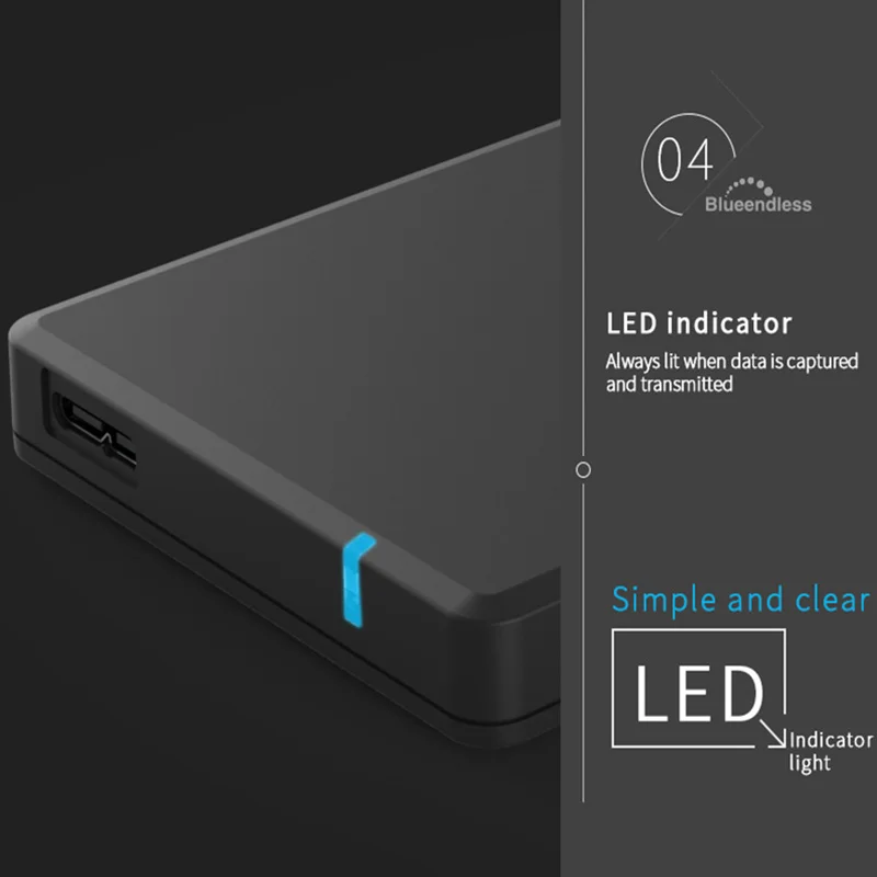 1 ТБ 2 ТБ внешний жесткий диск 1 ТБ HD Externo 1 T HDD 2,5 ТБ 2 ТБ USB3.0 Disco для настольного ноутбука компьютера