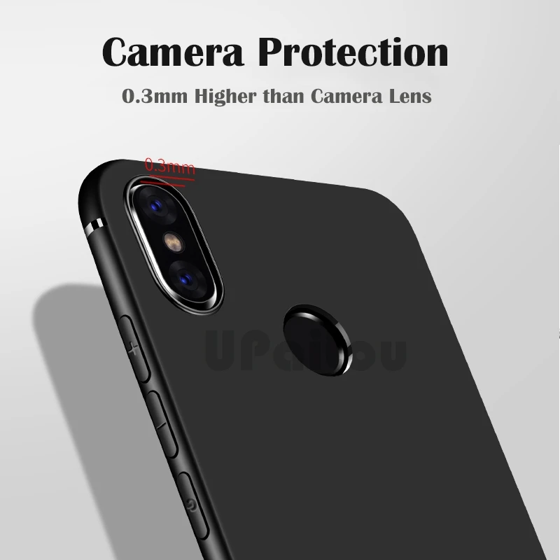 UPaitou For Xiaomi Mi Mix 2s Max 3 2 Matte TPU Case Soft Silicon Back Cover for XIAOMI MI Mi5s Slim |