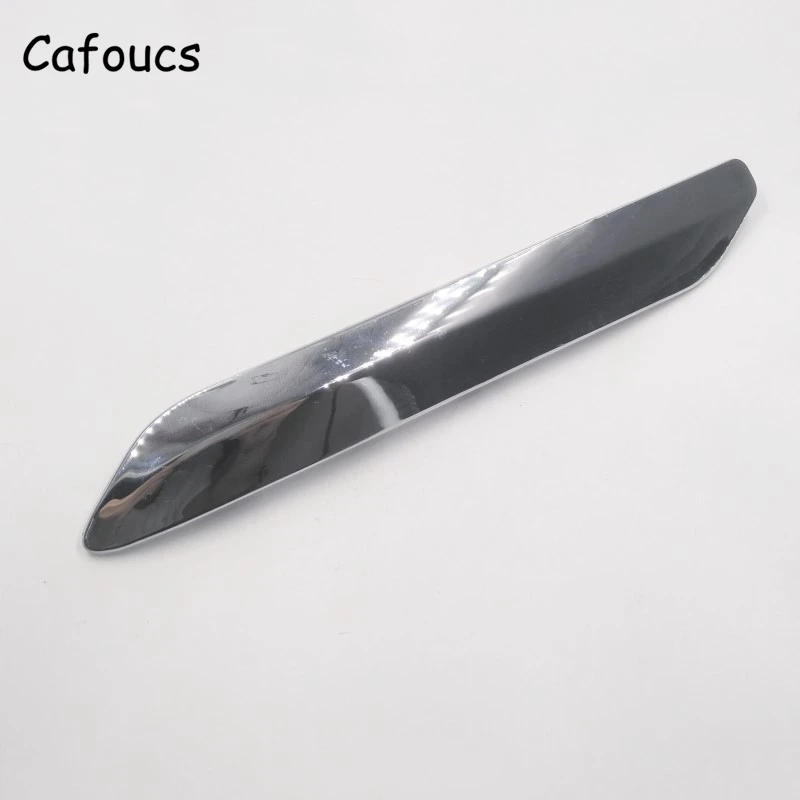 Cafoucs Автомобильный задний бампер хромированная крышка для Citroen C5 2008- хромированная Декоративная полоса отделка