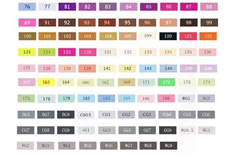 TOUCHNEW 168 цветные маркеры для рисования, двухглавые спиртовые маркеры для архитектурного дизайна, живопись, товары для рукоделия