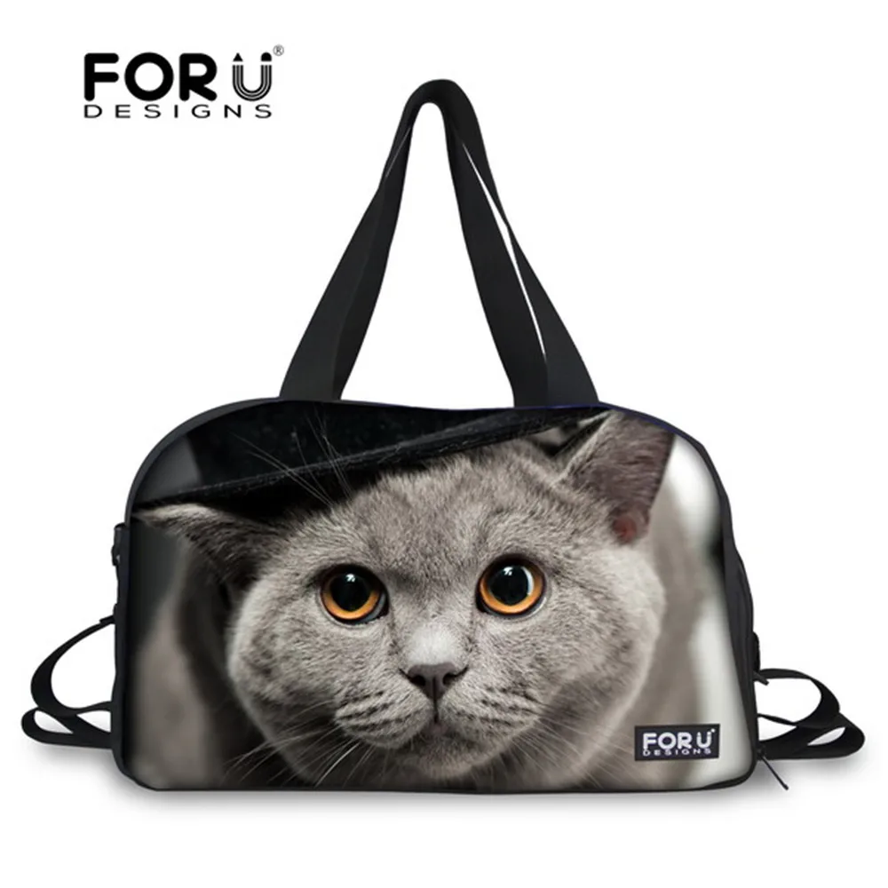 Forudesigns/шляпа с рисунком кота Водонепроницаемый Йога сумка спортивная Фитнес сумки 28l Ёмкость путешествия Портативный сумка