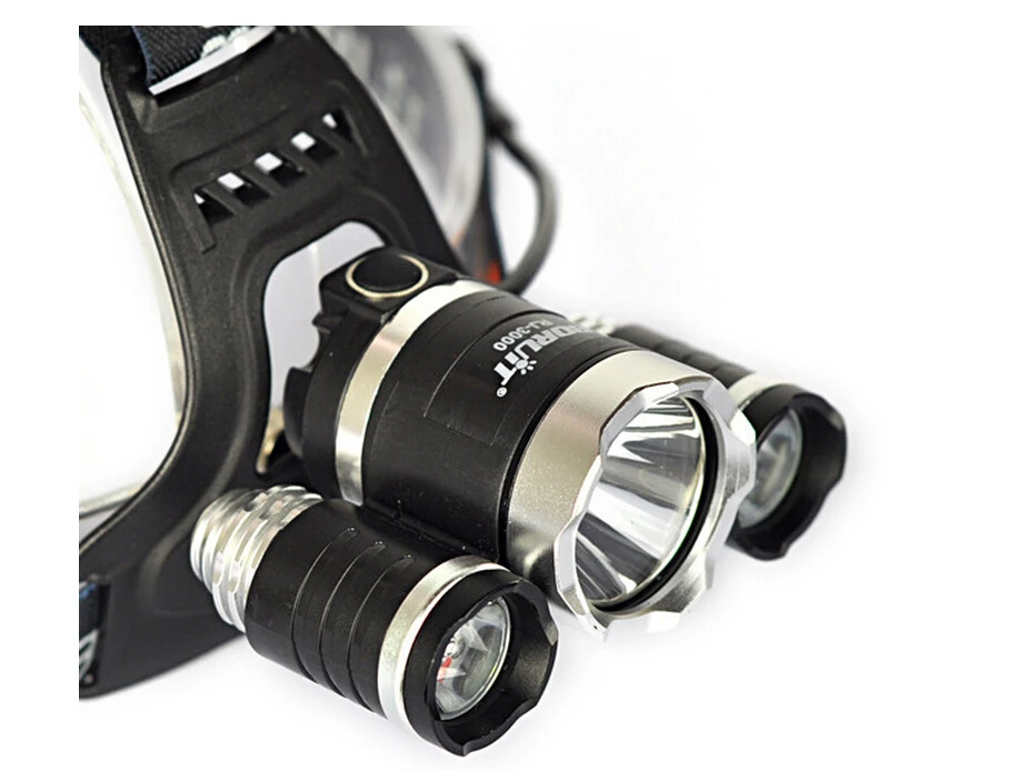 Горячая кри XML T6 из светодиодов фар водонепроницаемый 5000 люмен фары фонарик факел