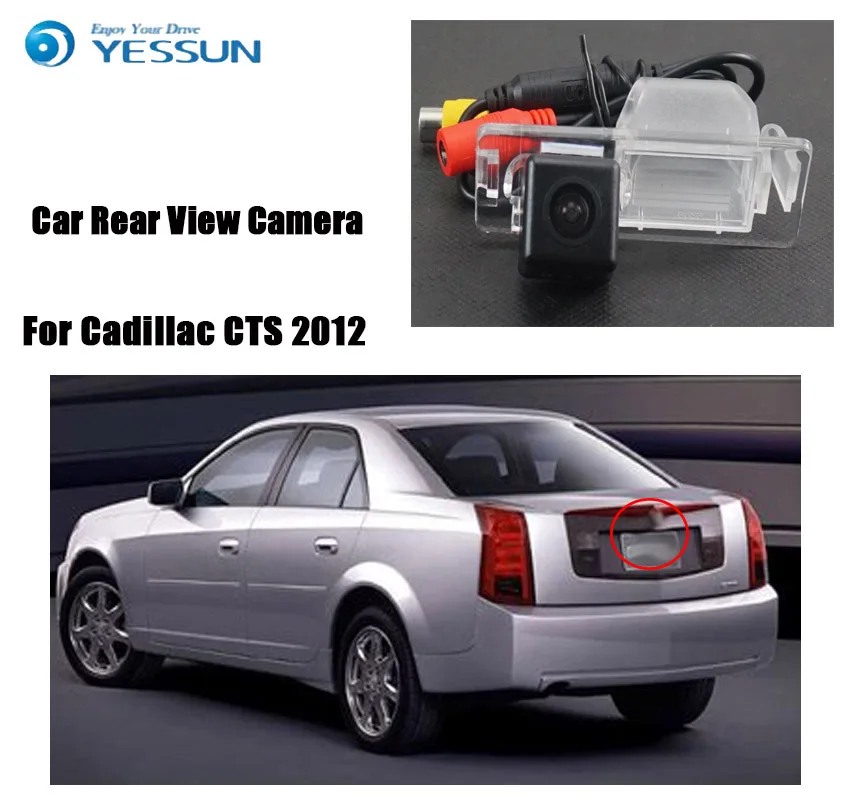 Камера заднего вида YESSUN для Cadillac CTS 2012 водонепроницаемая камера парковки с ночным